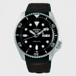 RELOJ SEIKO HOMBRE NEO SPORTS CRONÓGRAFO ACERO NEGRO Y PIEL