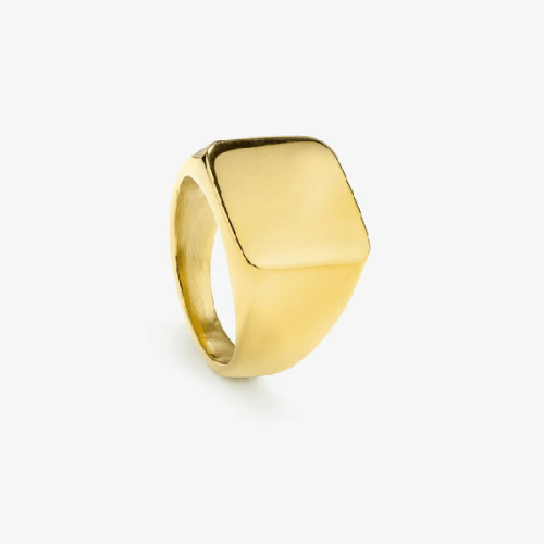 Anillo dorado hombre sale