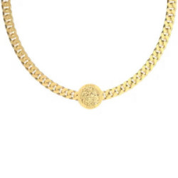 Collar Guess King Lion Dorado