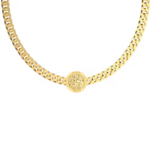 Collar Guess King Lion Dorado