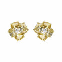 Pendientes Luxenter Ilsah plata 925 bañada en oro amarillo