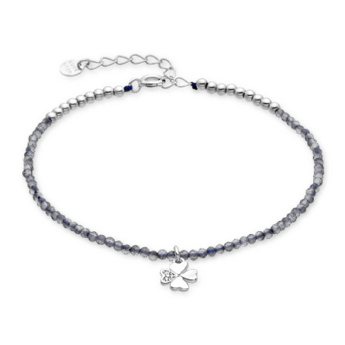 Pulsera luxenter Trébol plata 925 rodiada