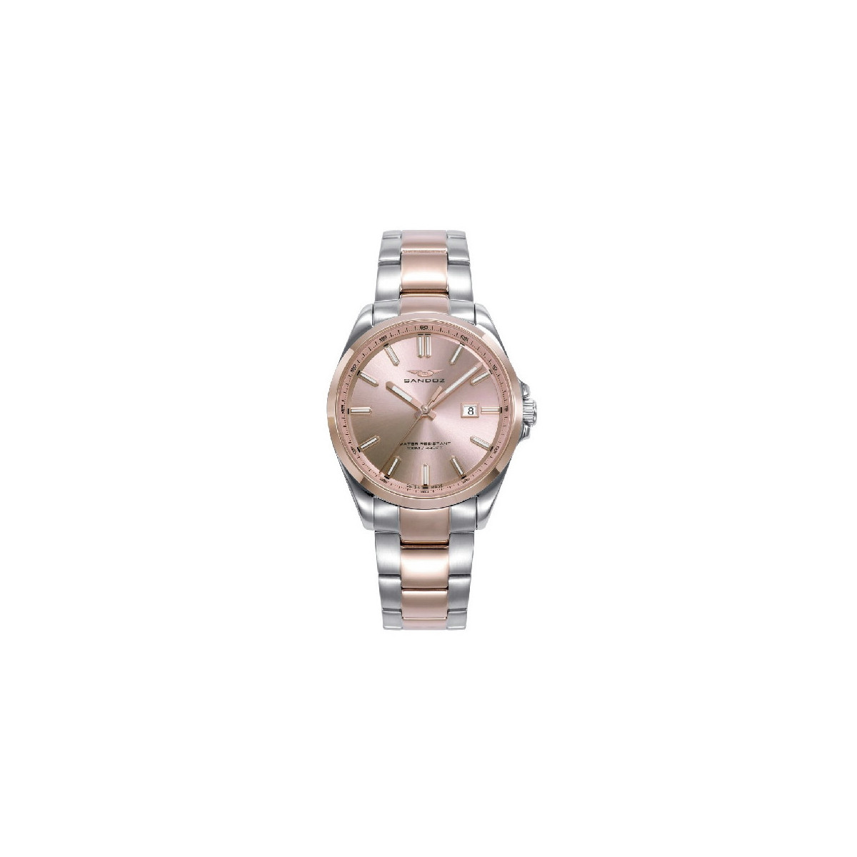 Reloj Sandoz para mujer esfera salmón