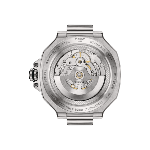 Reloj Tissot T-Race Powermatic 80 41mm correa de caucho