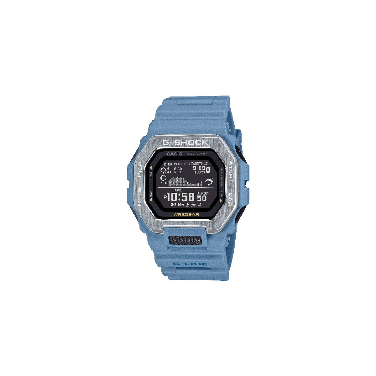 Reloj Casio G-Shock G-Lide serie GBX-100 azul