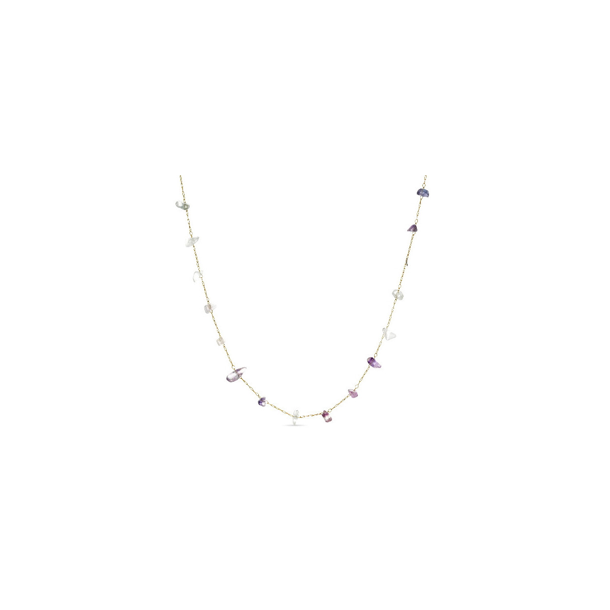 Collar Luxenter Bidain Acero dorado
