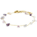 Pulsera Luxenter Bidain acero dorado