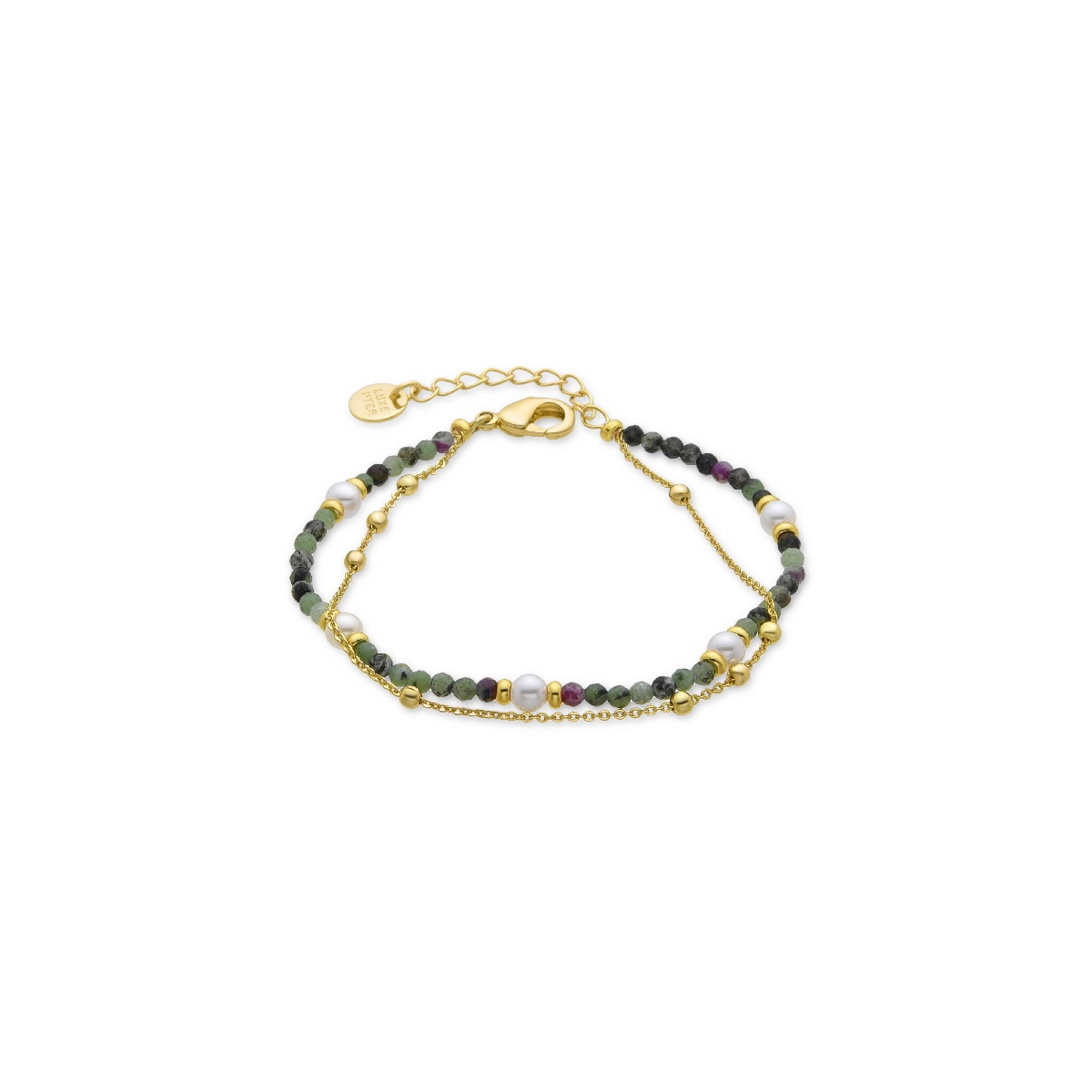 Pulsera Luxenter Rayja acero dorado