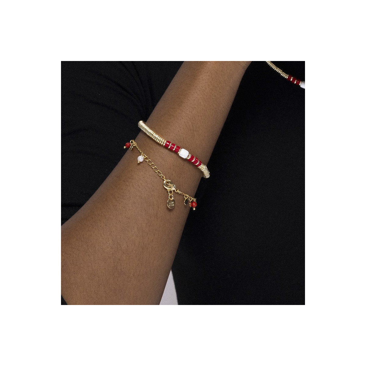 Pulsera Luxenter Sumuna acero dorado