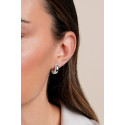 Pendientes Itemporality Bold abiertos plata 925