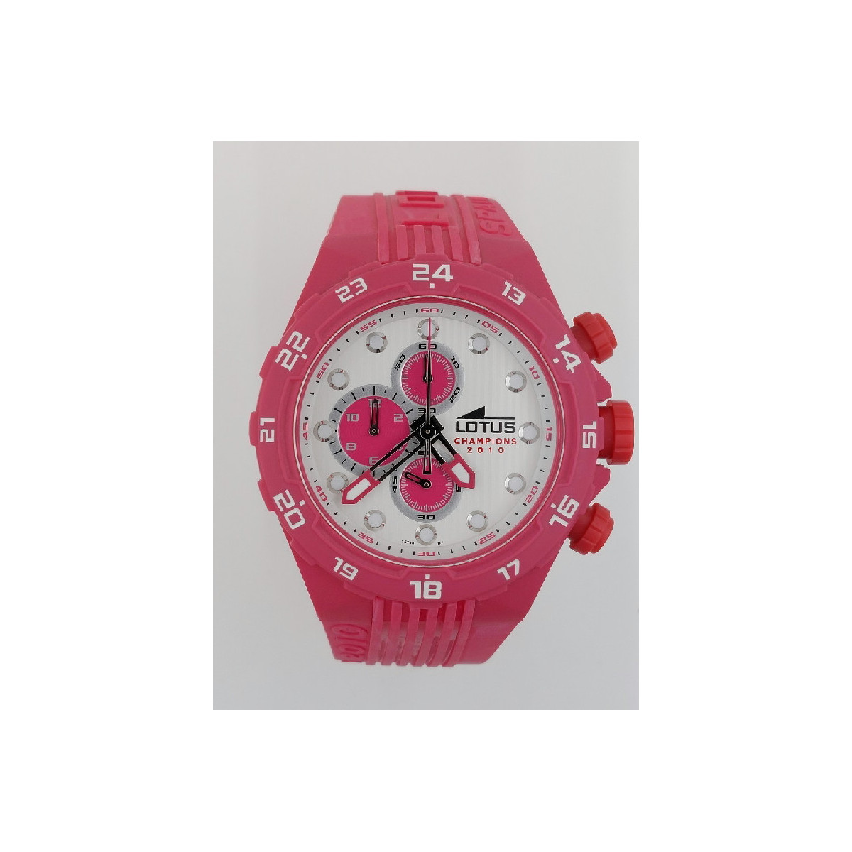 Reloj Lotus Crono Champions rosa