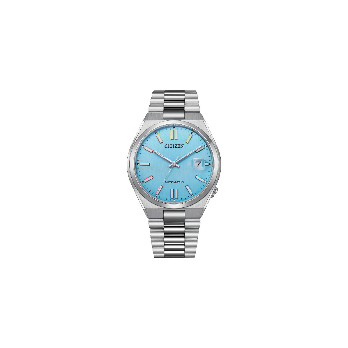 Reloj Citizen Tsuyosa Auto para hombre y mujer Special Edition esfera azul clarito