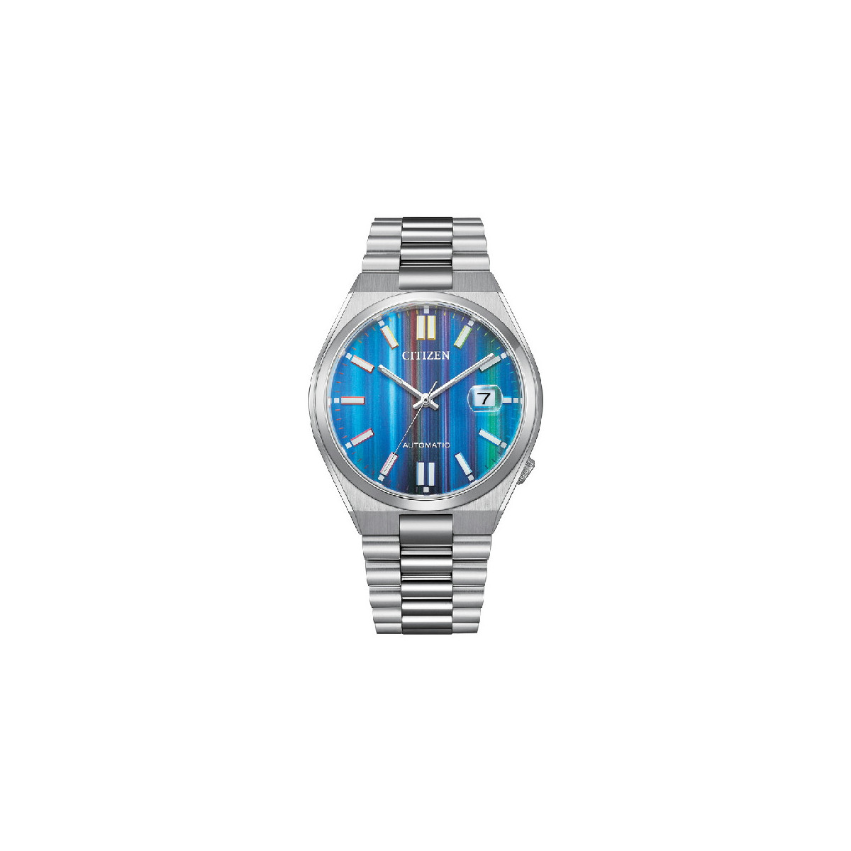 Reloj Citizen Tsuyosa Auto para hombre y mujer Special Edition esfera azul alistada