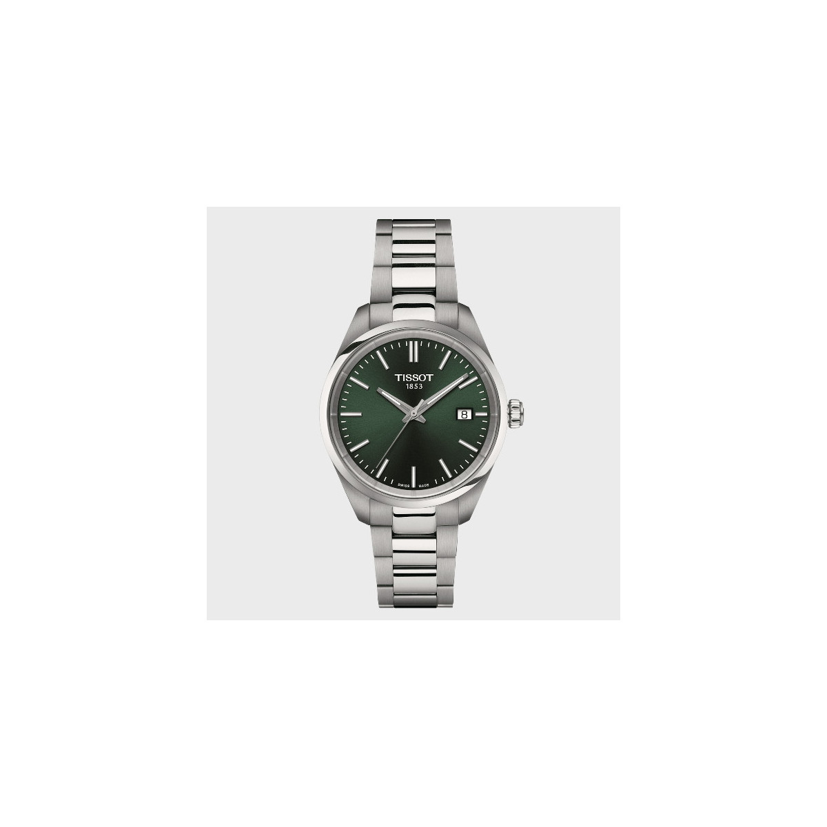 Reloj Tissot PR100 Cuarzo esfera verde 34mm