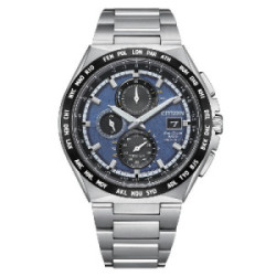 Reloj Citizen Crono H800 Super Titanium SuperTitanium esfera azul