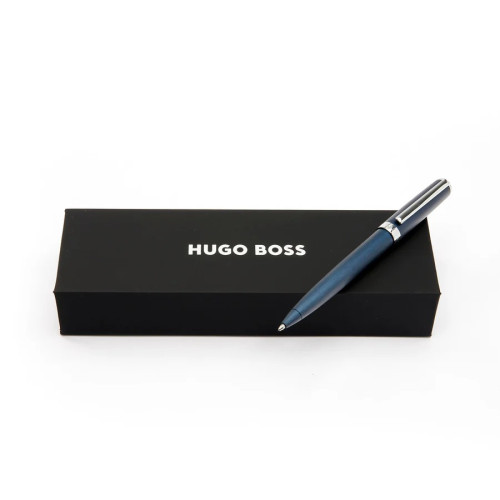 Bolígrafo Hugo Boss Gear Brushed Navy