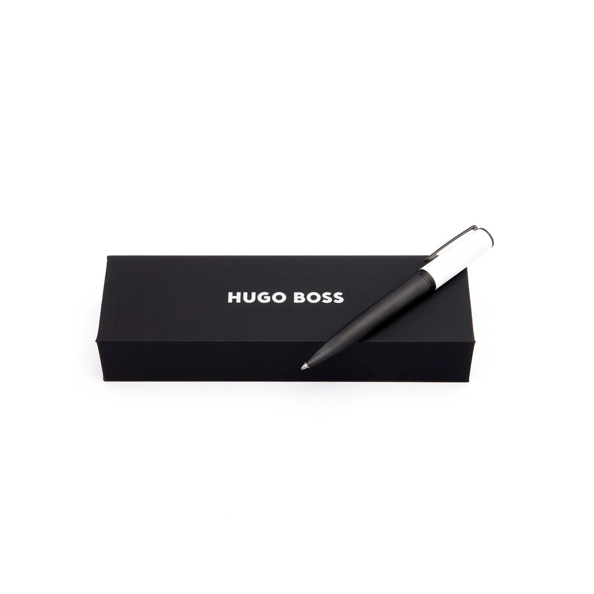 Bolígrafo Hugo Boss Arche Icon White