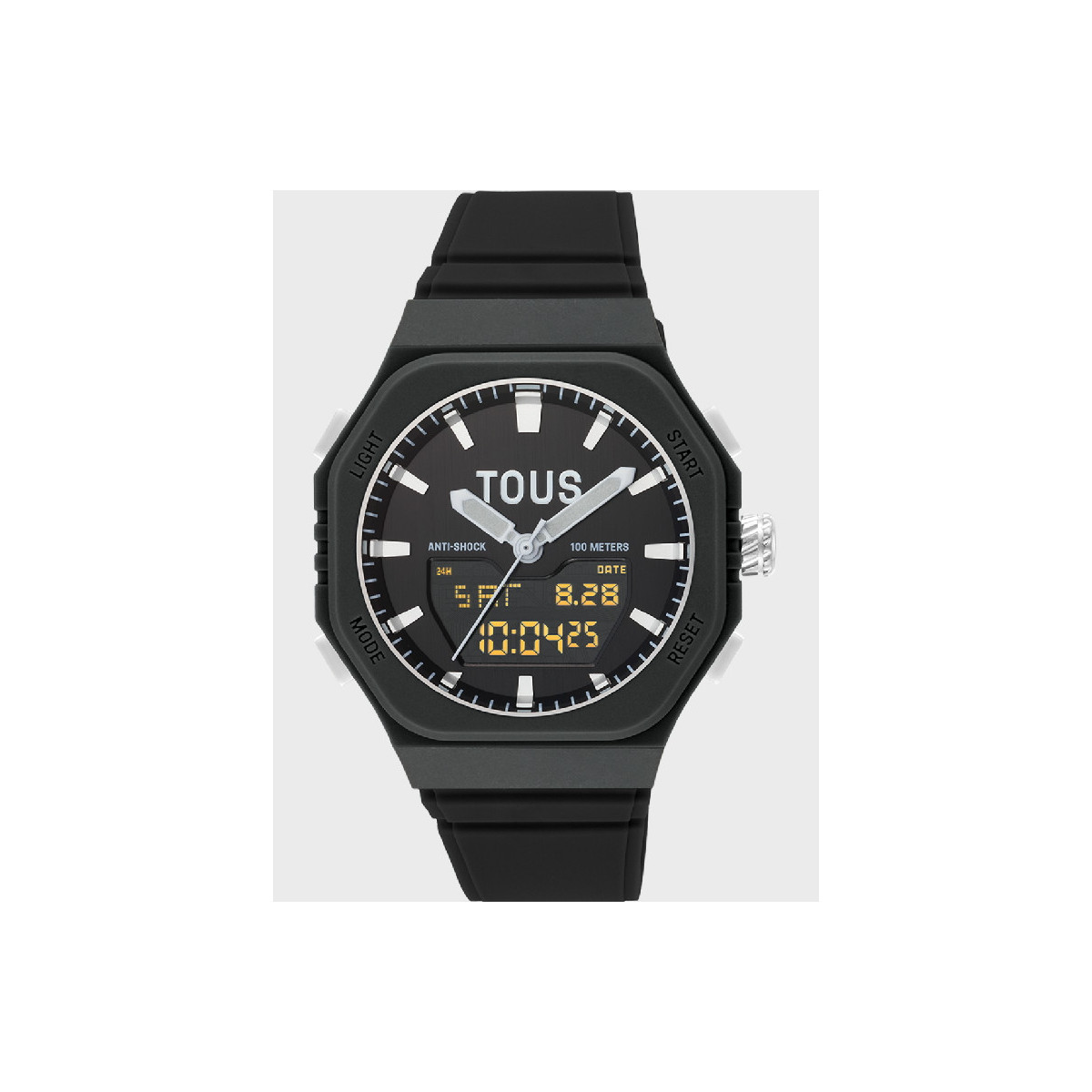 Reloj Tous Bet AnaDigi silicona negra unisex