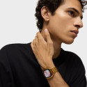 Reloj Tous smartwatch con brazalete de acero IPG dorado D-Connect