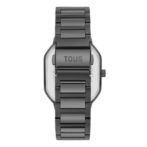 Reloj Tous Lit analógico con brazalete acero IP gris unisex