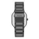 Reloj Tous Lit analógico con brazalete acero IP gris unisex