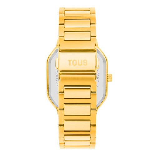 Reloj Tous Lit analógico con brazalete acero IP dorado unisex