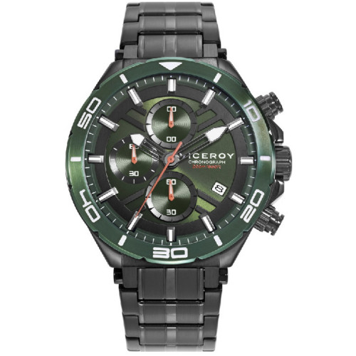 Reloj Viceroy Heat Crono esfera verde para hombre