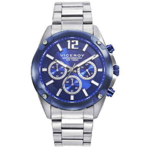 Reloj Viceroy Magnum Crono esfera azul para hombre