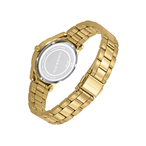 Reloj Viceroy Grand IP dorado con esfera verde para mujer