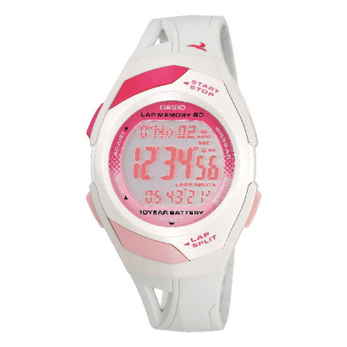 Reloj Casio Phys Digital balco y rosa para mujer y niña