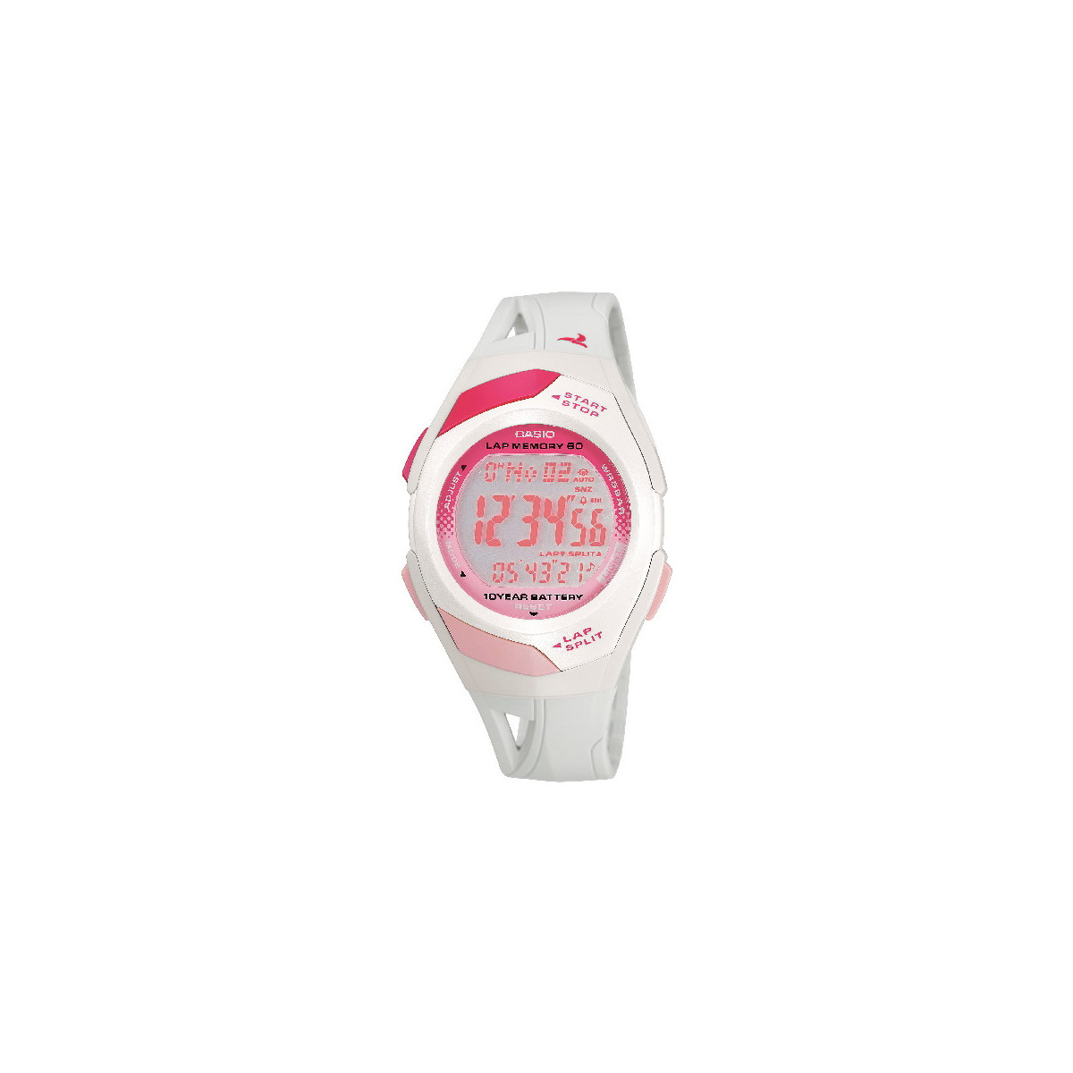 Reloj Casio Phys Digital balco y rosa para mujer y niña