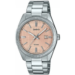 Reloj Casio Collection Unisex esfera salmón