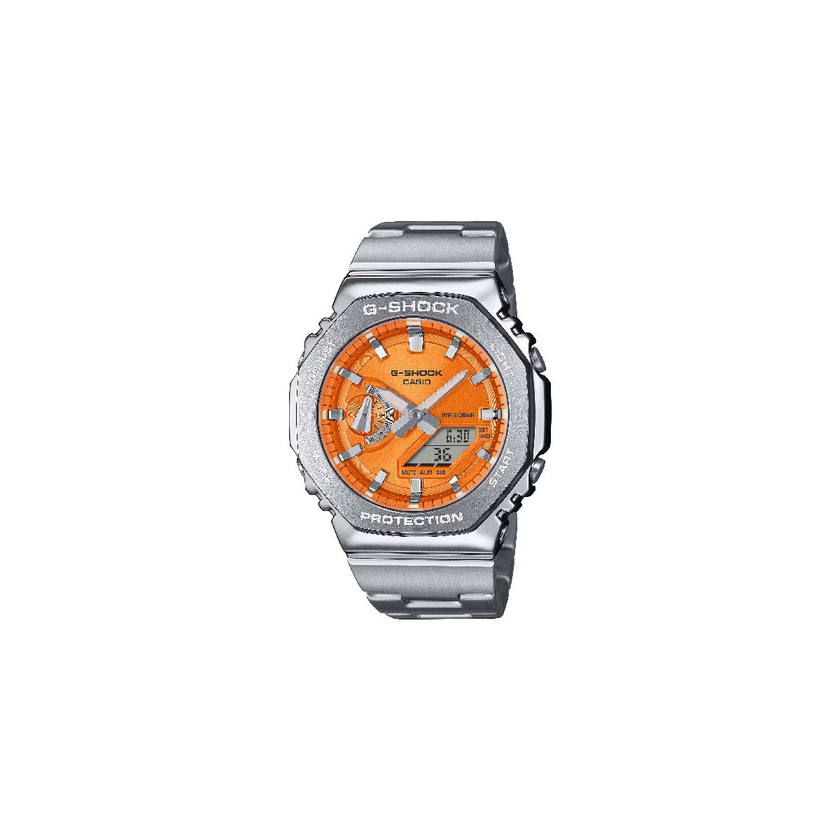 Reloj Casio G-Shock Superior Series esfera naranja