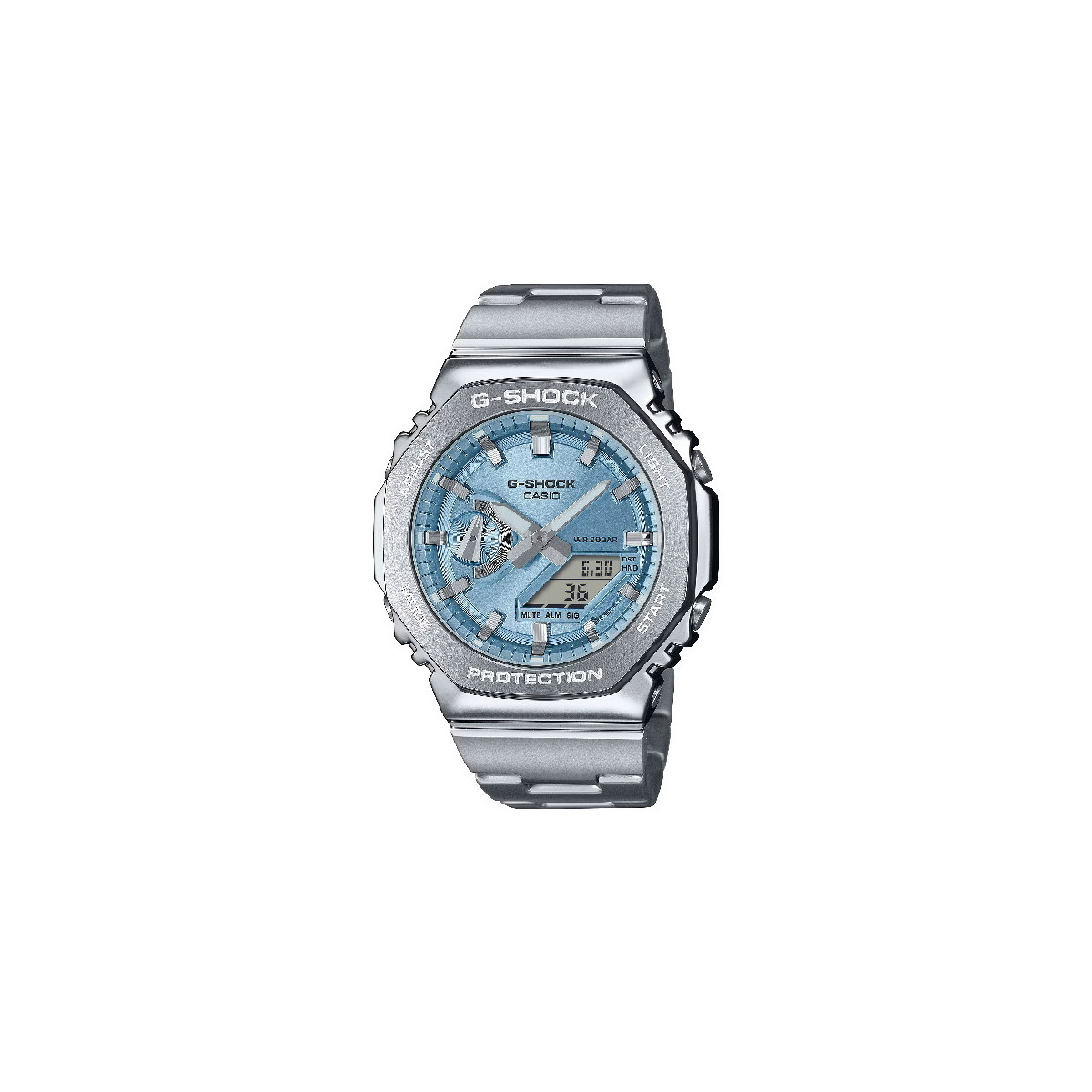 Reloj Casio G-Shock Superior Series esfera azul clarito