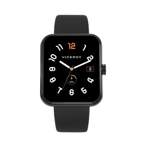 Reloj Viceroy Smart Pro Unisex de aluminio anonizado negro