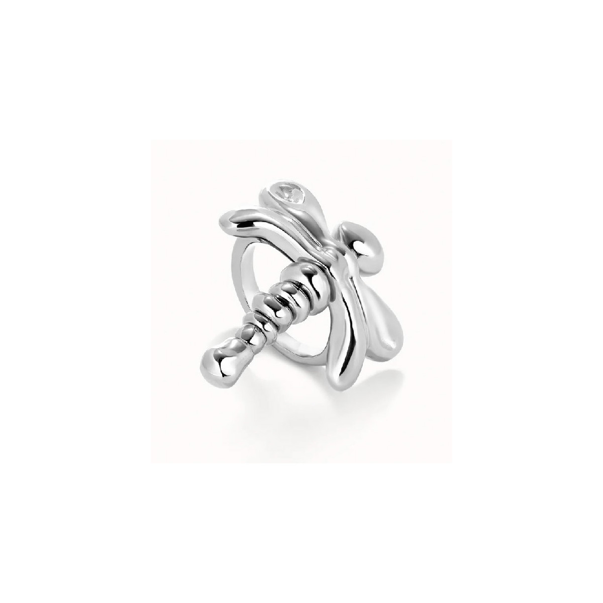 Anillo Unode50  ¨SER REBELDE¨ talla 15