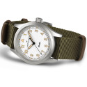 Reloj Hamilton Khaki Field Quartz 38mm esfera blanca