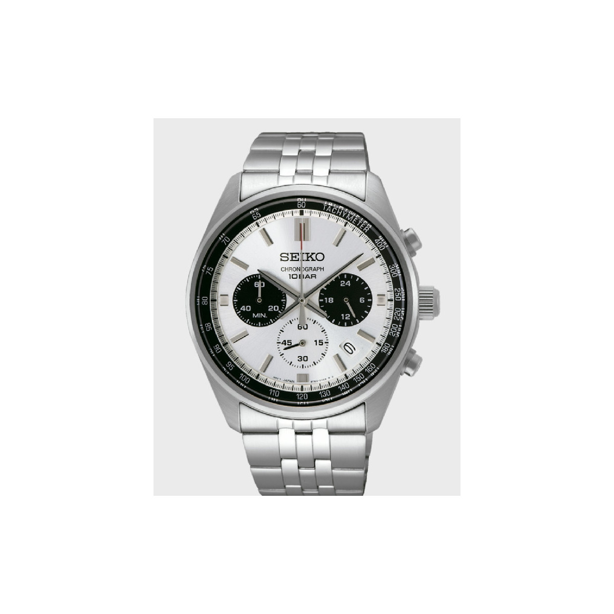 Reloj Seiko Neo Sports Crono 41.5mm esfera gris