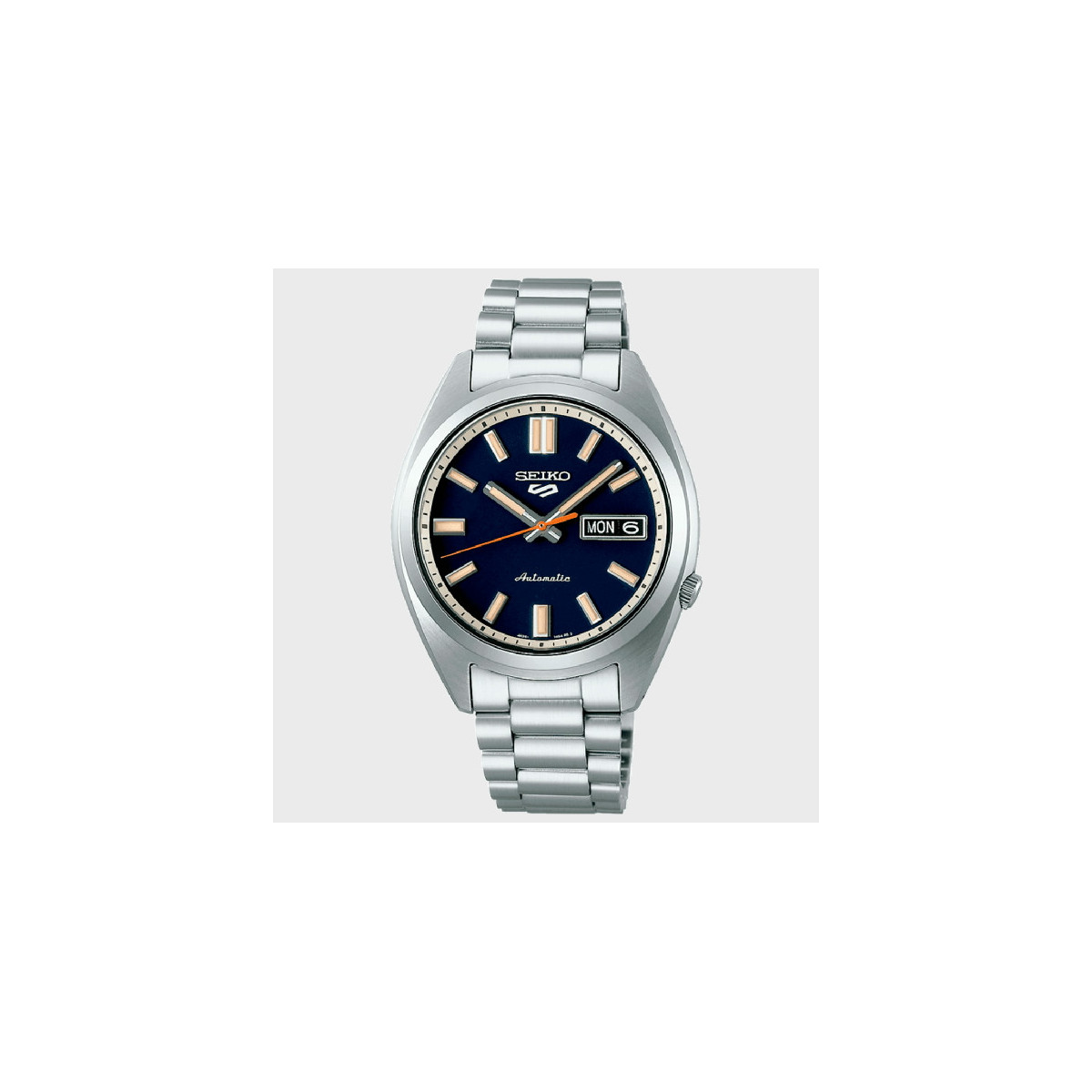 Reloj Seiko 5 Sports SNXS Style esfera azul 37mm