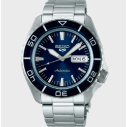 Reloj Seiko 5 Automatic esfera y bisel azul