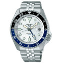 Seiko 5 Sports Style GMT esfera gris para hombre