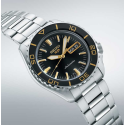 Reloj Seiko 5 Automatic esfera y bisel negro