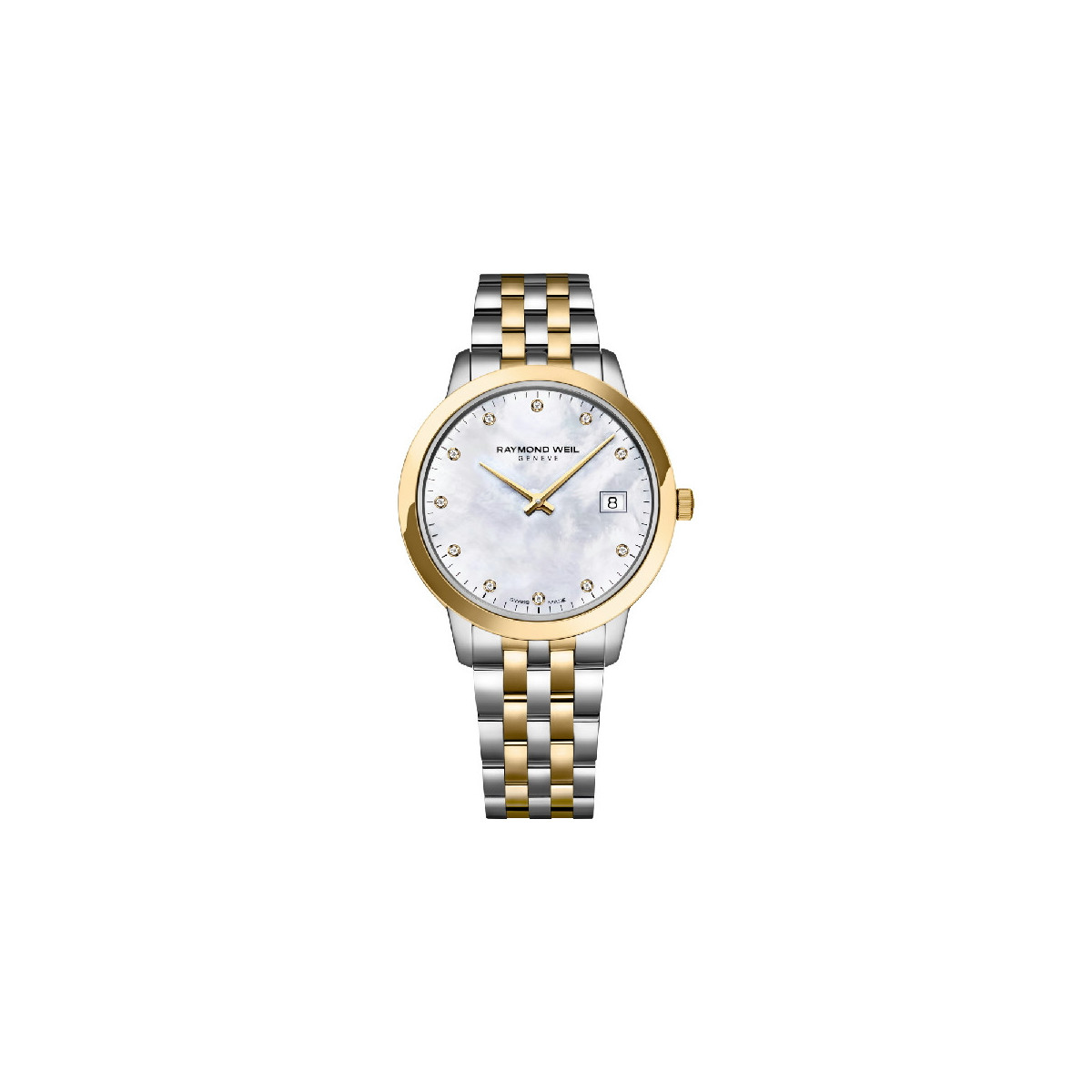 Reloj Raymond Weil Toccata Bicolor para mujer 34mm