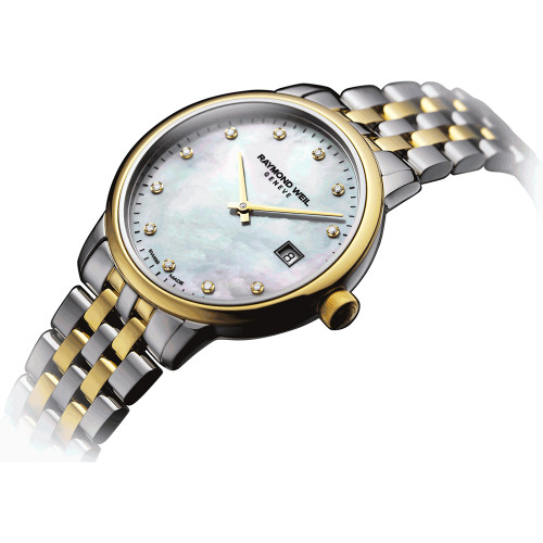 Reloj Raymond Weil Toccata Bicolor para mujer 34mm