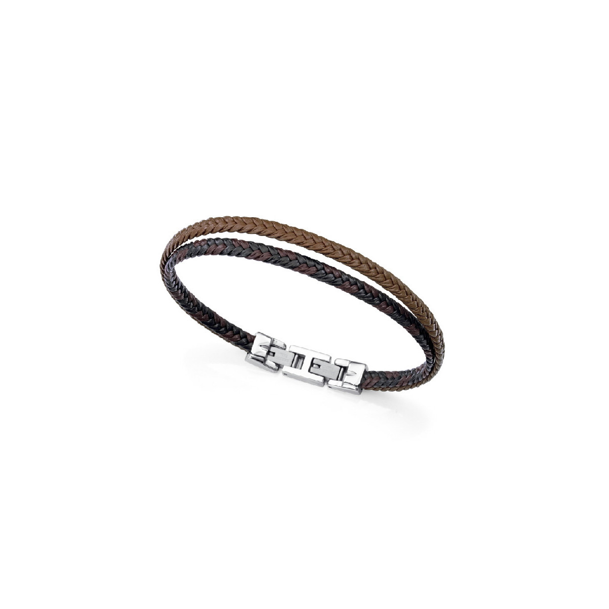 Pulsera Viceroy Fashion unisex cuero y acero