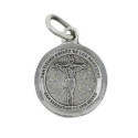 Medalla Altana plata 925 Cristo de los Remedios de San Sebastián de los Reyes de 20mm