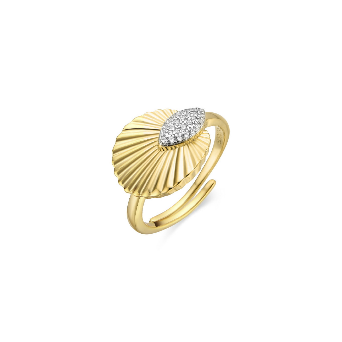 Anillo Luxenter Drakfar plata 925 dorada