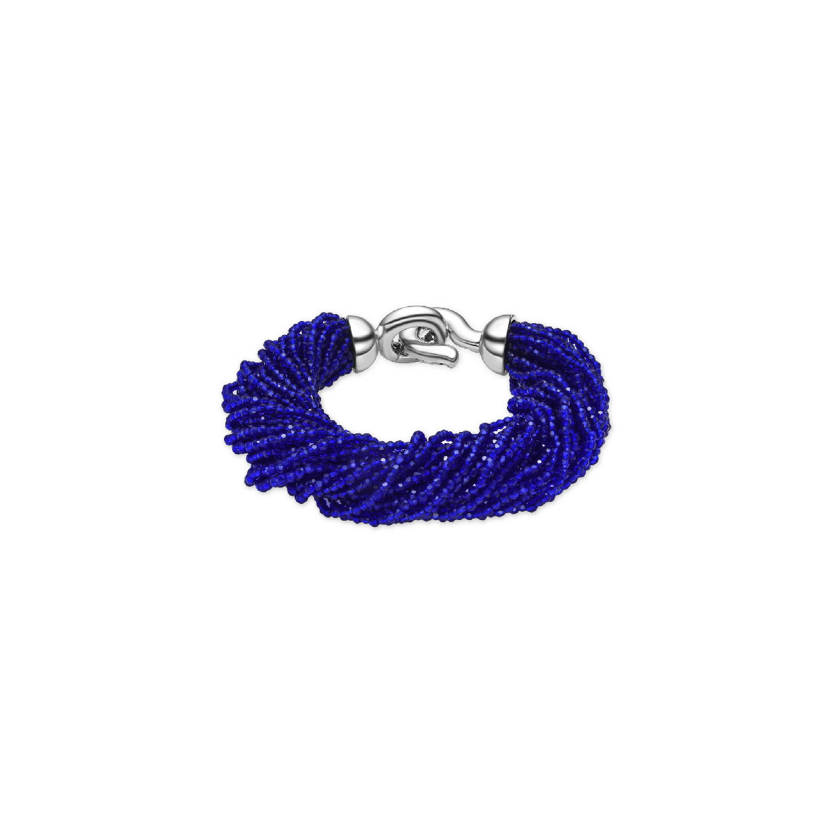 Pulsera Luxenter Kibak plata 925 cristales azules