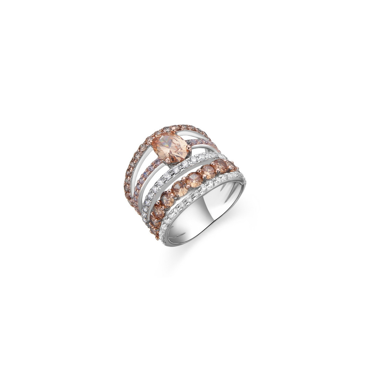 Anillo Luxenter Izer plata 925 talla 16