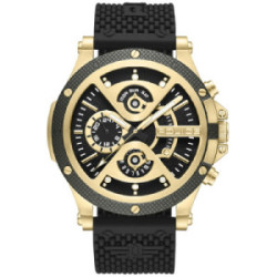 Reloj Police Surigao Black/Gold Dial Black Silicon